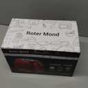 Roter Mond 2 Slice Toaster Retro Stainless Steel with Bagel, Cancel, and Defrost Functions, 6 Bread Shade Settings, Extra Wide Slots and Removable Crumb Tray, Cream