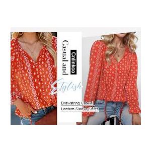 DOKOTOO WOMEN'S BLOUSES Size L