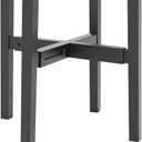 Heavy Plant Stand for 10"-16" Plant Pot Indoor Outdoor Corner, Adjustable Metal Heavy Duty for Large Pot (Black 1 Pack)