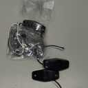 Partsam 4pcs Amber + 2pcs Red Universal Trailer Smoked Side Marker Lights Surface Mount 2 Diodes, Sealed Mini LED Clearance or Identification Lights for Pickup Truck RV Camper (2.54" x 1.06")