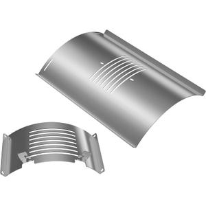 Flame Broiler Slide Cover and Bottom for Pit Boss Replacement Parts in PB700 Series Pellet Grills -PB700FB, PB1000PL(Laredo1000) ect. & Heat Deflector/Diffuser for Pit Boss Pellet Smoker Accessories