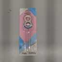  8th Birthday Candle Sweet Pink Number 8 Candle Cake Topper Cupcake Decorations for Girls and Women Party Decor Anniversary Celebrations Supplies