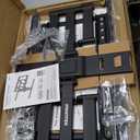 monTEK Ultra Slim TV Wall Mount for 43-90 Inch TVs | 1.1" Thin Low Profile Full Motion Bracket | Dual Swivel Articulating Arms with Tilt | Max VESA 600x400mm | Holds 132lbs | Fits 16"/18" Studs