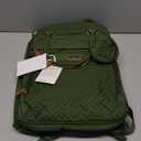 BabbleRoo Extra Large Diaper Bag Backpack, Expandable Baby Bag with Up to 50% More Capacity - Travel Essentials Baby Bag Tote with Changing Pad, Stroller Straps & Pacifier Case - Unisex, Forest Green