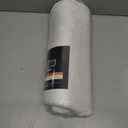 GORILLA GRIP Thick Memory Foam Toilet Rug for Bathroom, U Shaped Washable, Soft Absorbent Velvet Topside Floor Mats, Machine Wash, Cushioned Luxury Rugs for Bath Room, 22.5 x 19.5, White