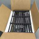 Uniflasy Grill Parts for Charbroil Performance 5 Burner 463448021 463449021 463451022 Cast Iron Grill Grates Stainless Steel Burners, Heat Plates, Igniter & Crossover Tubes