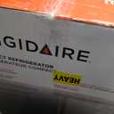 FRIGIDAIRE EFR376-BLACK 3.1 Cu Ft Black Retro Bar Fridge with Side Bottle Opener