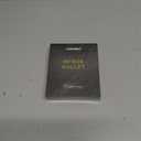 Women's Wallet Built-in Anti-Loss Tracker, RFID Blocking Small Compact Card Holder Wallet for Women Soft PU Leather Bifold Pocket Wallet Ladies Mini Purse with Zipper Pocket, ID Window (Gold)