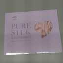 LitBear 100% Mulberry Silk Bonnet for Sleeping Women, 6A 22 Momme, Large Double-Layer Silk Hair Wrap with Tie Band (Pink)