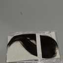 Clip in Bangs Real Human Hair, Human Hair Clip in Bangs, Middle Part HairPieces, No Tangle & Smooth, 11g #02 Dark Brown