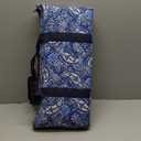 American Mahjong Game Set, 166 Quality White Tiles, 4 All-in-One Color Rack/Pushers, Mahjong Tile Set with Blue Printed Carrying Bag