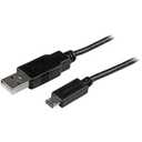 6 ft Mobile Charge Sync USB to Slim Micro USB Cable - Phones & Tablets - A to Micro B M/M - Thin Micro USB Charging Cable 