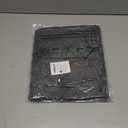 Mens Hat and Gloves Set, Warm Beanie Knit Long Scarf Fleece Lined Winter Hats Touchscreen Gloves for Men (Style A-grey Black)