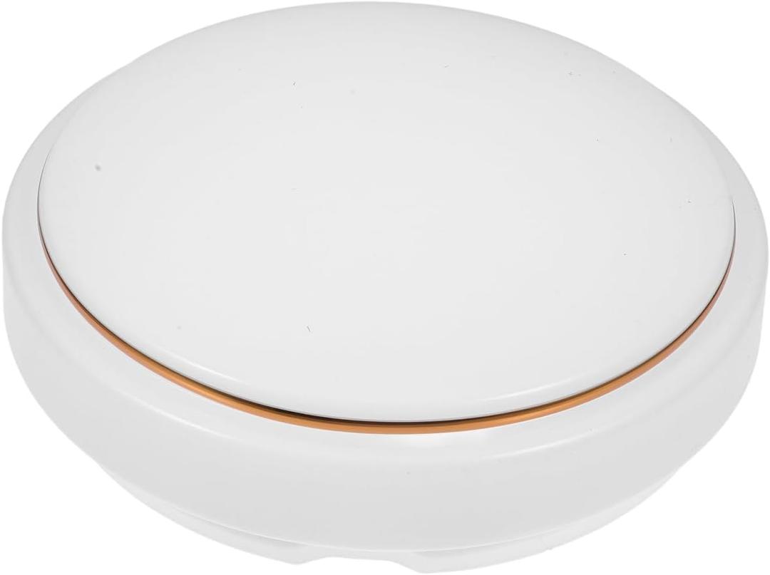 DOITOOL Ceiling Light Fixture - Ceiling Light Shade Cover 8 Inch Replacement Mushroom Glass Shade