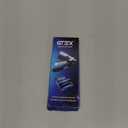 Straight Razors For Men 100 GTEX Barber Razor Blades - 2 Professional Single Blade Razors for Men Navajas Para Barbero Straight Edge Razor Barber Beard Razor Shavette Shaving Razor Kit (Silver and Black)