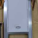 Ideal Pet Products Aluminum Pet Patio Door, Adjustable Height 77-5/8" to 80-3/8", 7" x 11-1/4" Flap Size, Mill/Silver