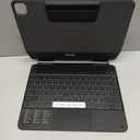 typecase Edge Keyboard Case for iPad 11th Gen A16 (2025) & 10th Gen 10.9" (2022) – Multi-Touch Trackpad, 11-Color Backlit Magic-Style Keyboard – Floating Magnetic Stand, Pencil Holder – Black