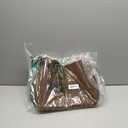 COACH womens Polished Pebble Leather Lana Shoulder Bag (One Size, Warm Brown Suede)