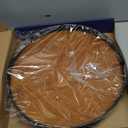 Farmhouse Oak 12" Lazy Susan Turntable Organizer for Cabinet, Round Wooden Lazy Susan Organization and Storage for Dining Table, Pantry, Kitchen, Countertop, Cupboard,Home Decor, Walnut Wood