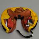 BENCMATE Inflatable Dog Cone Collar Alternative, Soft Dog Cone for Small Medium Large Dogs and Cats, Neck Recovery E Collar Donut Collar After Surgery (Small, Cowboy)