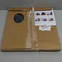 XUANINY Peel and Stick Tile Backsplash Self- Adhesive Wall Tiles Aluminum Mosaic Sticker for Kitchen (11.33"x11.92" Per Sheet, Pack of 5 pcs) (Black Brushed 5)