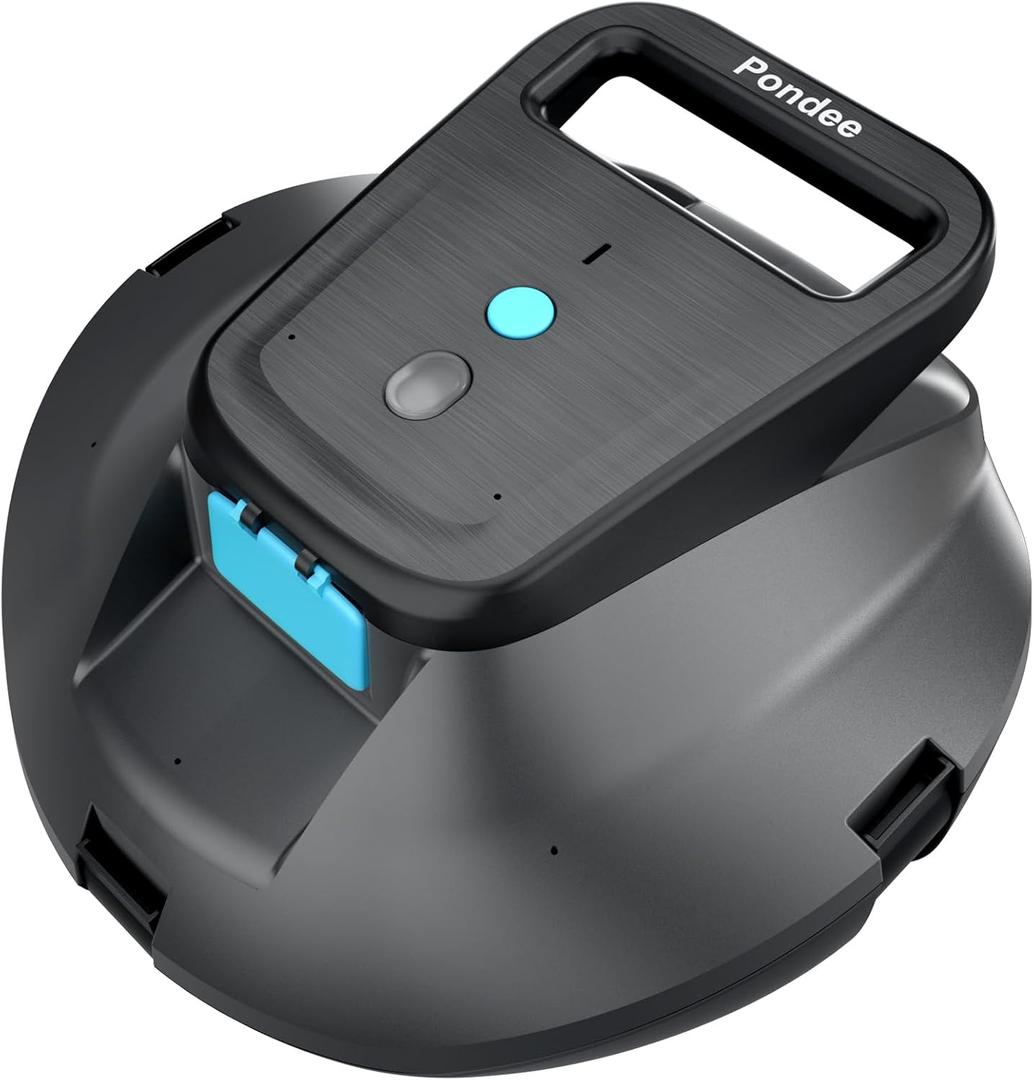 X1 Robotic Pool Vacuum, Cordless Pool Cleaner with 120-Min Runtime, Auto-Parking, 2.5h Fast Charging, for Above-Ground & Flat-Bottom Inground Pools up to 850 sq.ft