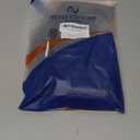 RENERSHOW Medium Length Bob Wig with Bangs for White Women Layered Blonde Balayage Bob Straight Hair Wig Natural Synthetic Hair Replacement Wig Ombre Platinum with Brown Wig