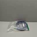 Unbreakable Divided Plates for Adults Portion Control Plates Set of 2 Dark Blue Round Plastic Dinner Plate 9 Inch for Camping Outdoor or Every Day Use