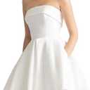 StarRovelex Short Homecoming Prom Dresses Glitter Party Cocktail Dress V-Neck Wedding Guest Summer Mini Dress, Size 4