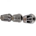 Kingston Brass KF110 Proseal Three Handle Center Tub and Shower Valve, Polished Chrome 8 x 2.38 x 2.38