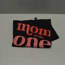 Mom of The One in A Melon Birthday Girl Watermelon First T-Shirt (Black, XL)