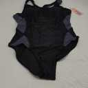 beautyin Women One Piece Athletic Lap Swimming Competition Racing Swimsuit, Size: L