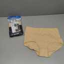wirarpa Women's Cotton Underwear High Waisted Ladies Panties Full Coverage Briefs 4 Pack (Regular & Plus Size) (Large)