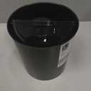 Umbra 1.25 Gallon Mini Waste Can with Removable Swing-Top Lid - Small Garbage Bin for Kitchen, Bathroom, Bedroom, Office - Compact Trash Can Fit Under Tables & Counters - Galaxy Black