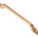 Goo-Ki 6 Pack Brushed Bronze Cabinet Handle Drawer Pulls - 5.04"(128mm) c-c Dark Gold Modern Bar Handles Pull Kitchen Hardware for Dresser Cupboard Bathroom Wardrobe, 1751BB-128