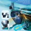Greatever Full Face Snorkel Mask, Snorkeling Gear for Adults with Latest Dry Top Breathing System and Detachable Camera Mount, Foldable Snorkel Set for Family Snorkeling Trips, Anti-Fog & Anti-Leak
