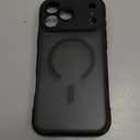 Spigen for iPhone 17 Pro Case, Ultra Hybrid MagFit [TPU Covered Camera Control] [Anti-Yellowing] [Compatible with Magsafe] - Frost Black