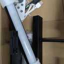 VOLISUN 16 inch Picture Lights for Wall, Rechargable Picture Light Battery Operated, 3 Color Temperatures Cordless Picture Light with Remote, Art Light for Paintings, Gallery, Portrait, 2 Pack (Black)