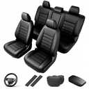 AOMSAZTO Custom Fit Seat Covers for Honda CRV 2023-2026 Kit-Black