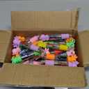 LiYiQ 25 Pcs Axolotl Party Favor Multicolor Pen in One Cartoon Cute Fun 4-in-1 Cute Pens Bulk Kawaii Axolotl Ballpoint Pens for Fun Gifts