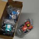 Inertia Trucks Toy Cars, Early Educational Baby Boy Toys 18 Months, Push and Go Cars Gifts for Boys & Grils, 4PCS Construction Vehicles for Toddler Outdoor & Indoor