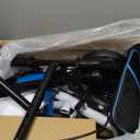 Knee ScooterKnee Scooter for Adults for Foot SurgerySteerable Knee Walker for Foot Injuries Compact Crutch Alternative with Dual Braking System (Blue)