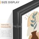 15 Pack Picture Frames, Three 8x10, Six 5x7, Six 4x6, Gallery Wall Frames Sets, Photo Frames for Home Living Room Wall Decor, Black