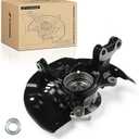 A-Premium Front Left Steering Knuckle & Wheel Bearing Hub Assembly Compatible with Toyota Sienna 2011-2017, FWD Only, Driver Side, Replaces 4321208030, 477040T010