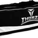 Thorza Lacrosse Equipment Bag (Extra Large) Multi Pocket Storage for Lacrosse Sticks, Balls, Gloves, Cleats, Pads, Goalie Gear, and Coach Supplies  Portable Travel Storage for Players and Coaches