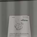 6 Ft Surge Protector Power Strip - 8 Widely Outlets with 4 USB Ports, 3 Side Outlet Extender with 6 Feet Extension Cord, Flat Plug, Wall Mount, Desk USB Charging Station, ETL,White