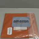 Maxmill Rectangle Linen Textured Tablecloth Spillproof Wrinkle Resistant Fall Table Cloth, Kitchen Dining Room Thanksgiving Decoration, Fabric Table Cover Halloween Tablecloths, 52 x 70 Inch, Rust