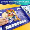 QUOKKA Magnet Game for Kids 3-5 - Hangman Game Kids Ages 4-8 - Travel I Road Trip I Plane I Car Ride - Magnetic Toddler Travel Toys