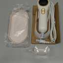 Portable Travel Steamer, 1200W Handheld Fabric Steamer for Clothes, 4 Modes with LCD Display, Powerful Wrinkle Remover for Home & Travel, 150ml Water Tank, 10S Fast Heat-Up, 180 Swivel Handle (White)