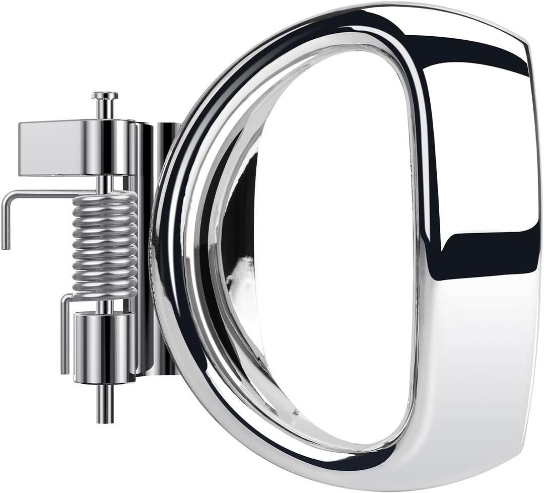 FAERSI Interior Door Handle, Passenger Right Side(FR/RR) Replacement Compatible with 2006 2007 2008 2009 2010 2011 Chevy HHR, Chrome Finish, 20897806 19299613